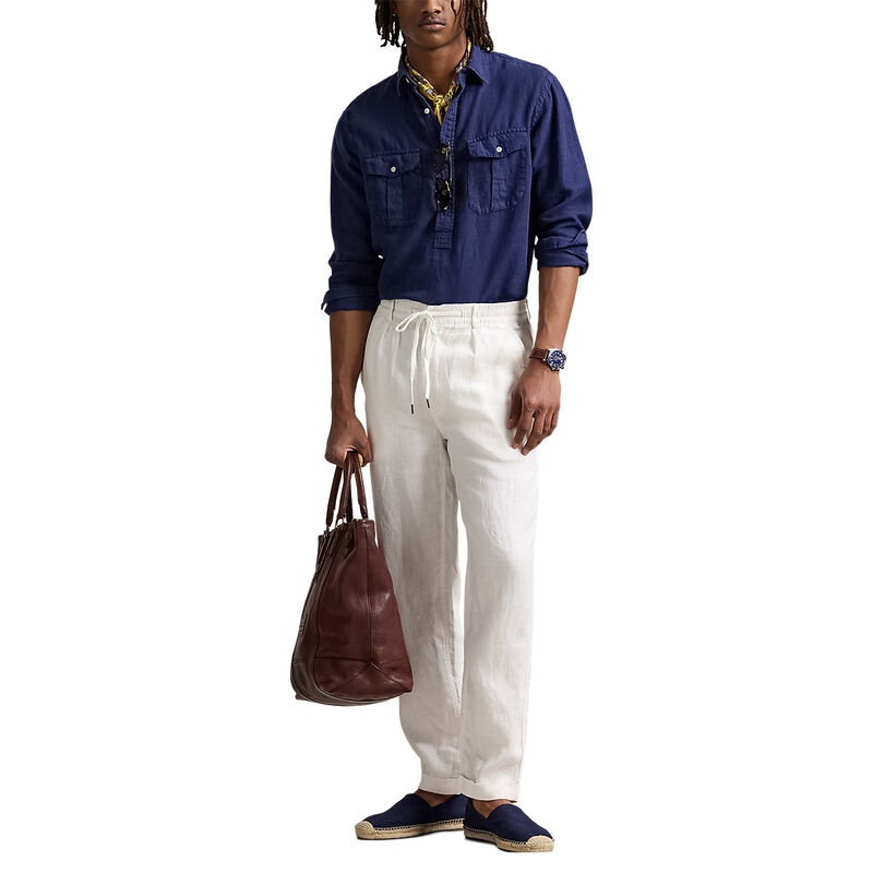 Polo Ralph Lauren Lateef Slim Tapered Fit Linen Pant image number 3